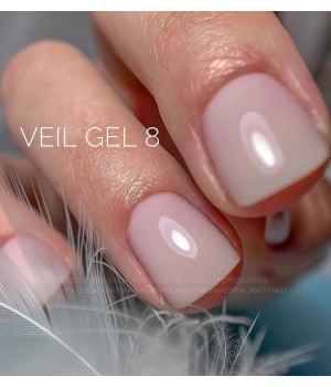 Гель Saga Builder Gel Veil №008, 15 мл